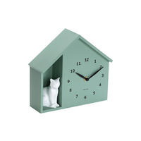 WANDUHR  Salbeigrün  - Salbeigrün, Basics, Kunststoff (24.9/27cm) - Karlsson