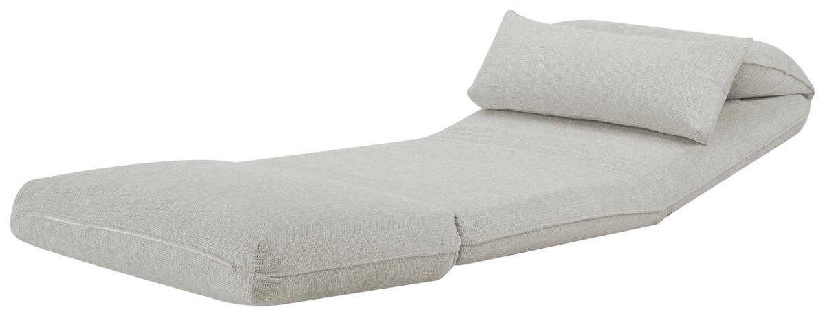 SCHLAFSESSEL in Cord Beige  - Beige, Design, Textil/Metall (78/72/85cm) - Livetastic
