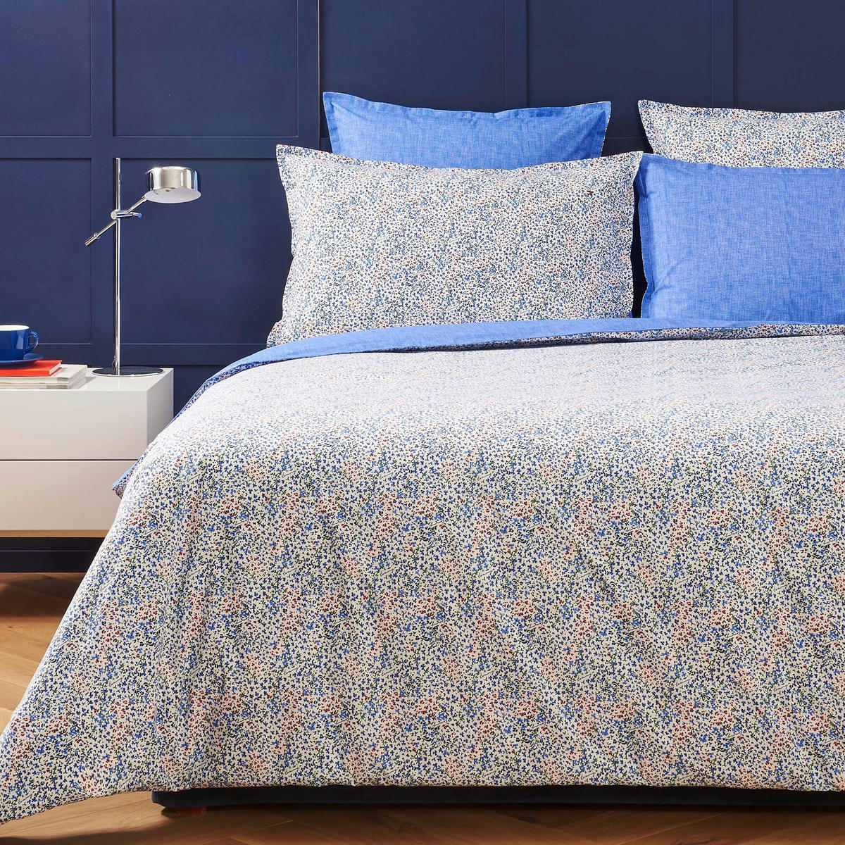 POSTELJINA  FLYAWAY  - plava, Design, tekstil (240/220cm) - Tommy Hilfiger