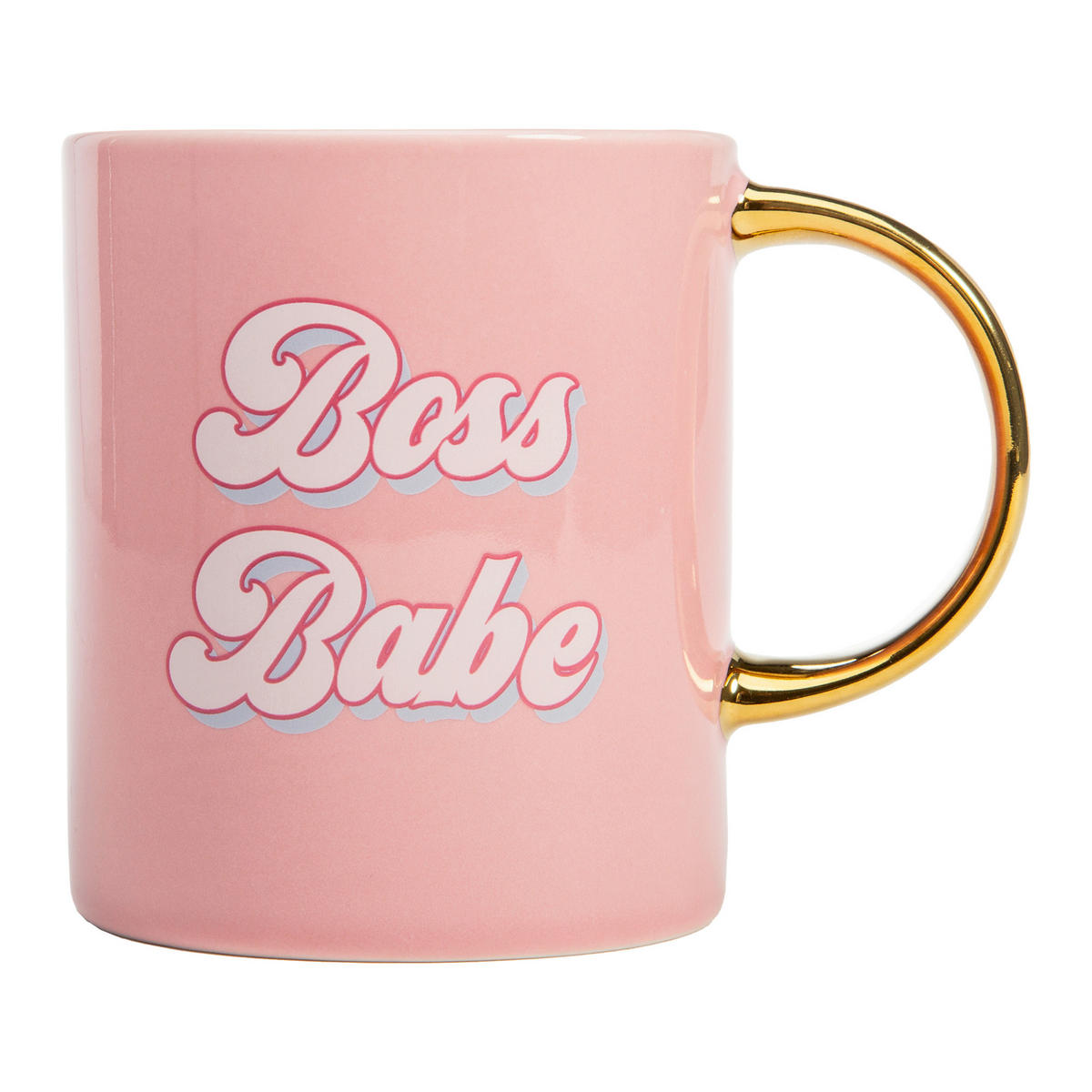 KAFFEETASSE 450 ml  - Rosa, Basics, Keramik (450ml) - Paris Hilton