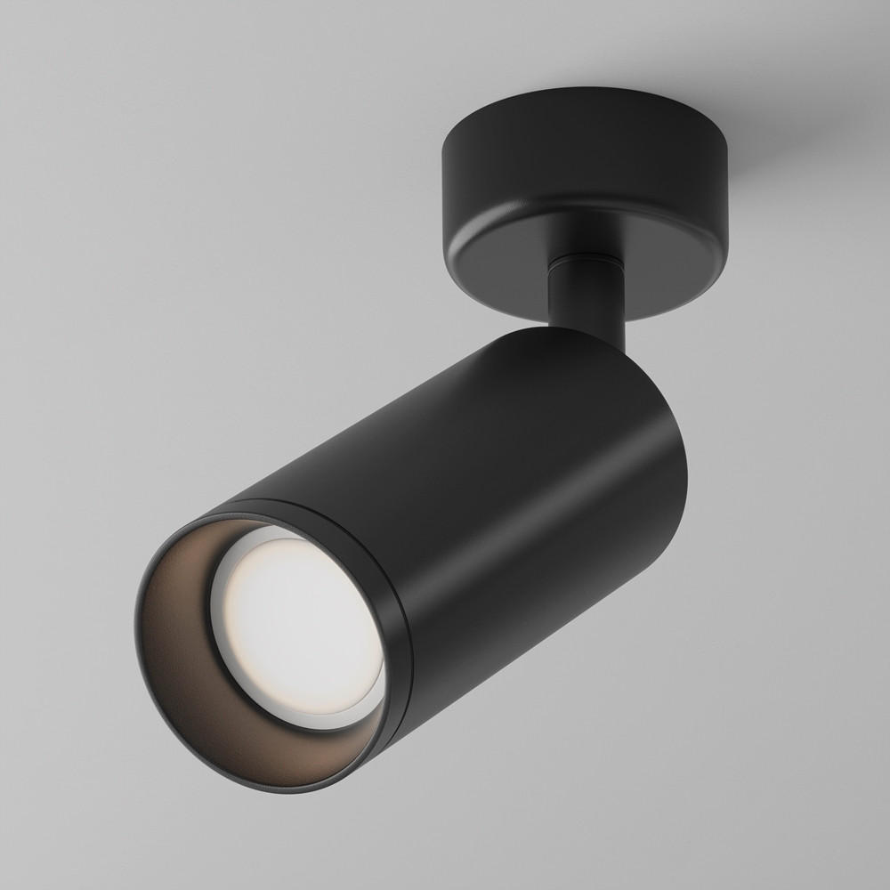 DECKENLEUCHTE 6/19,5 cm   - Schwarz, MODERN, Metall (6/19,5cm) - MAYTONI