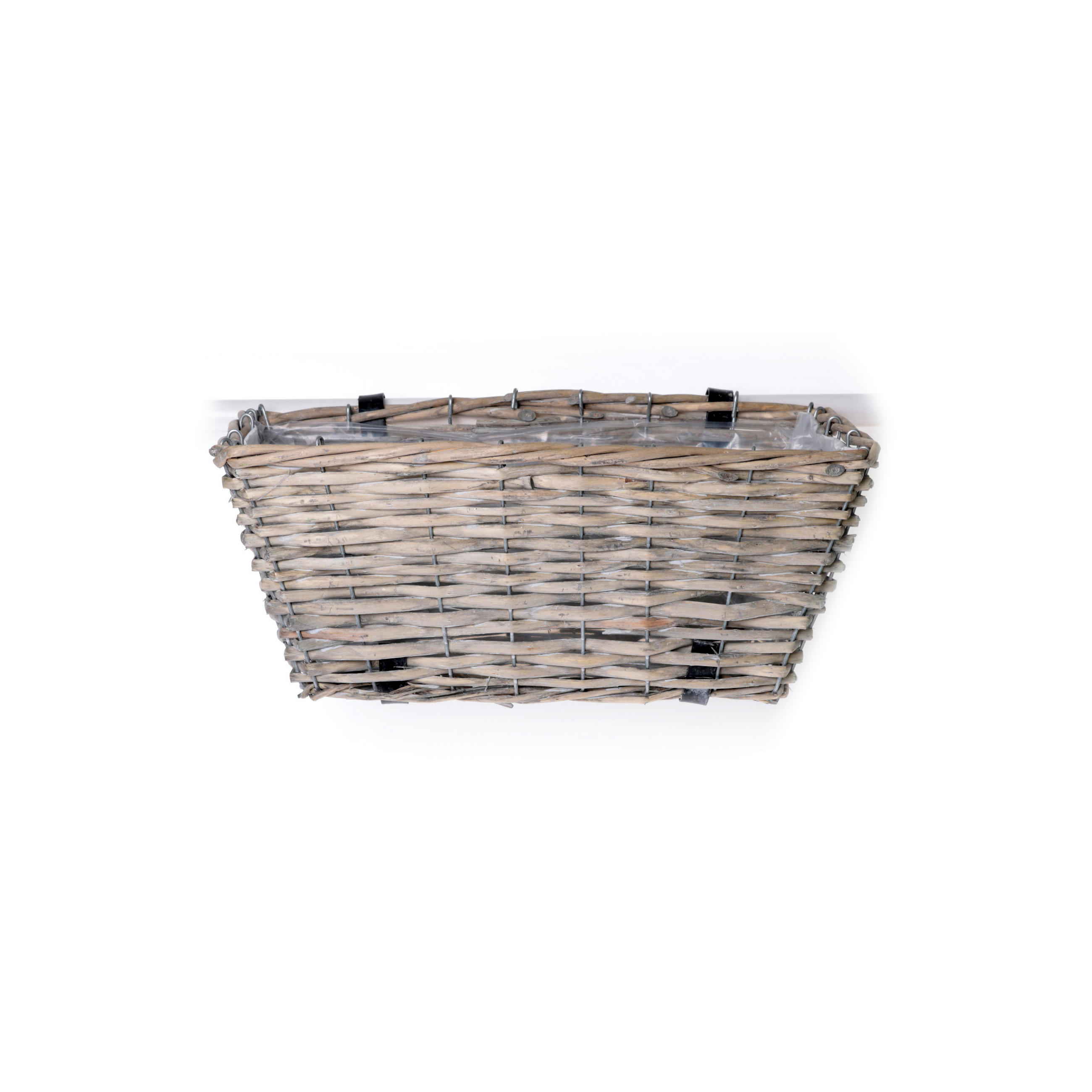 PFLANZENTOPF  - Hellgrau, LIFESTYLE, Holz (45/18/16cm)
