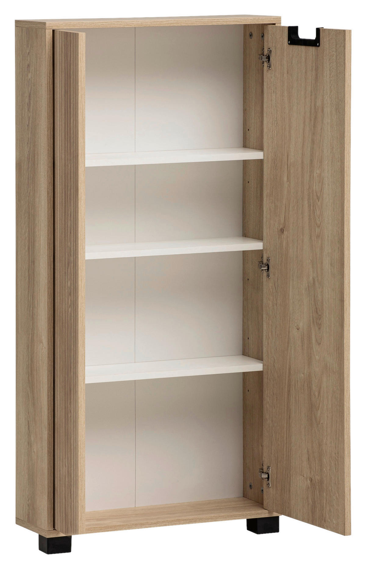 HIGHBOARD  in 59,8/124/19,55 cm  - Schwarz/Eiche Artisan, Design, Holzwerkstoff/Kunststoff (59,8/124/19,55cm) - MID.YOU