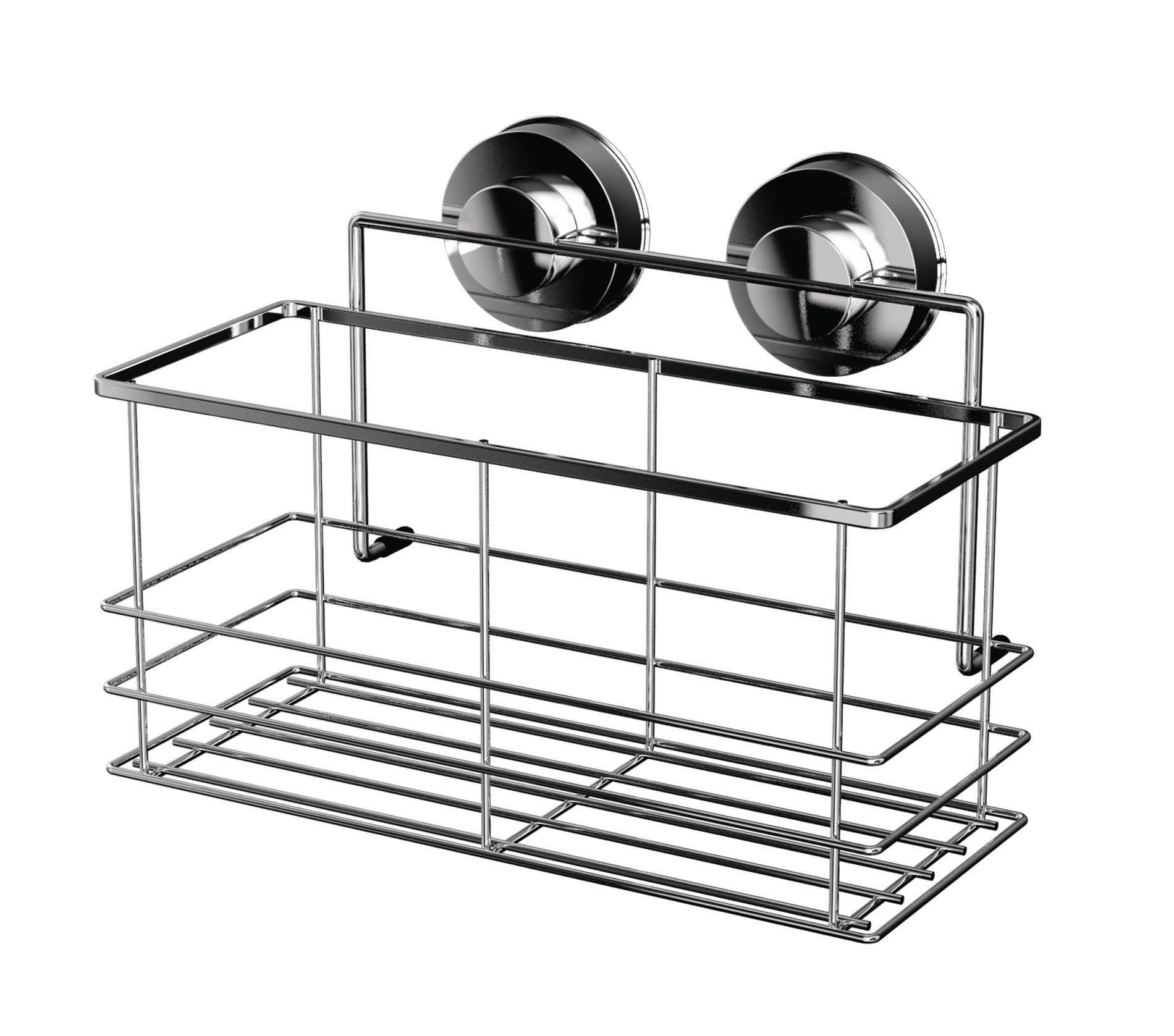 DUSCHABLAGE Metall, Kunststoff  - Chromfarben, Basics, Kunststoff/Metall (25,5/11,3/20,8cm) - Sadena