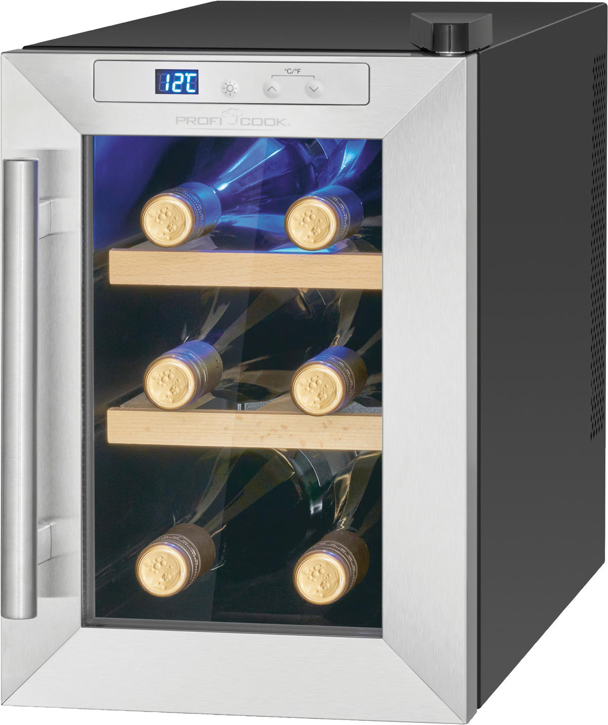 WEINKÜHLSCHRANK PC-WK 1231  - LIFESTYLE, Glas/Kunststoff (50/24,6/39,5cm) - Atrigo