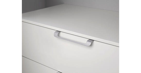 NACHTSCHRANK 40/61/42 cm - Silberfarben/Hellgrau, Design, Holzwerkstoff/Kunststoff (40/61/42cm) - Novel