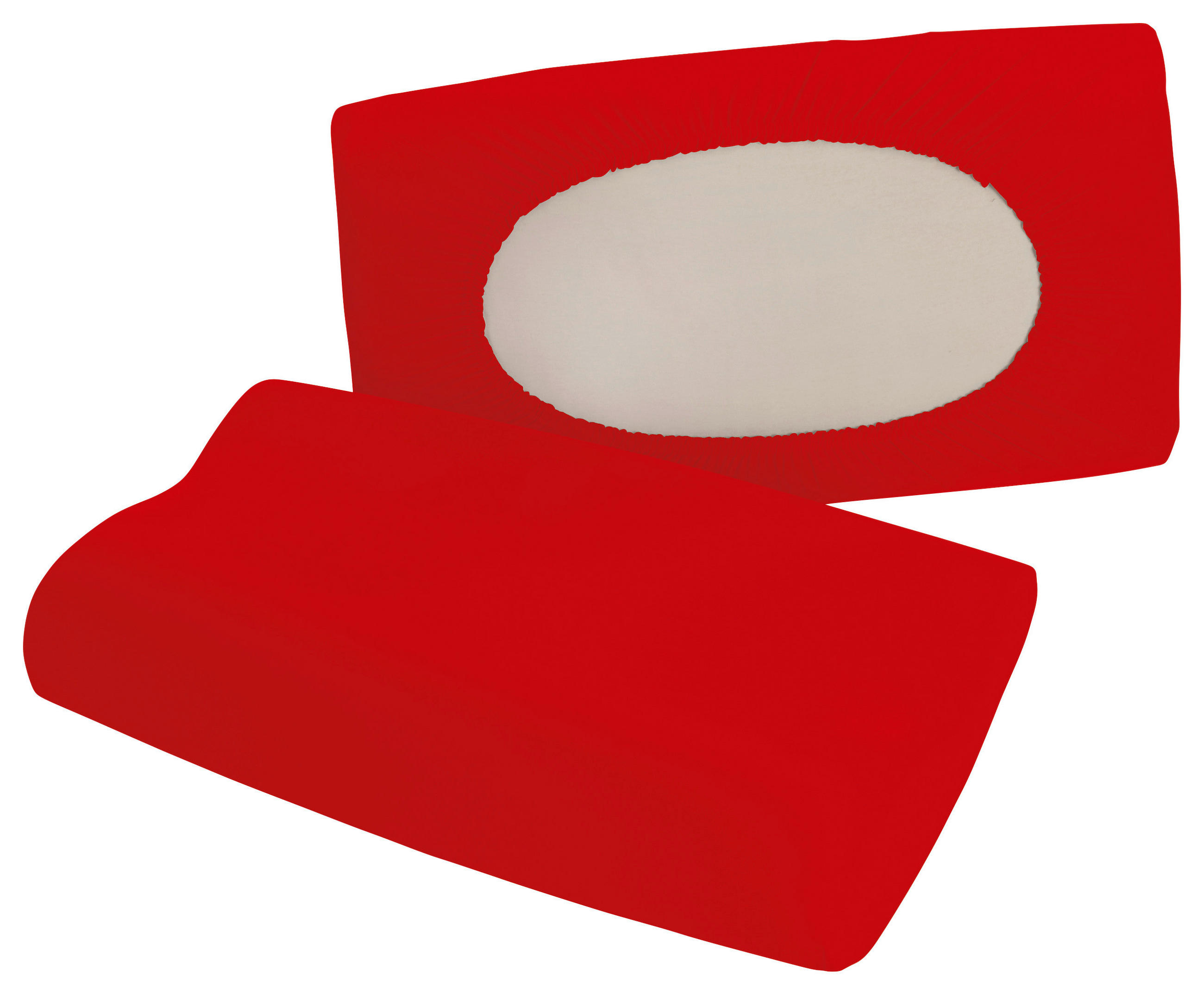 POLSTERBEZUG PURE 40-70/40-90 cm  - Rot, Basics, Textil (40-70/40-90cm) - Schlafgut