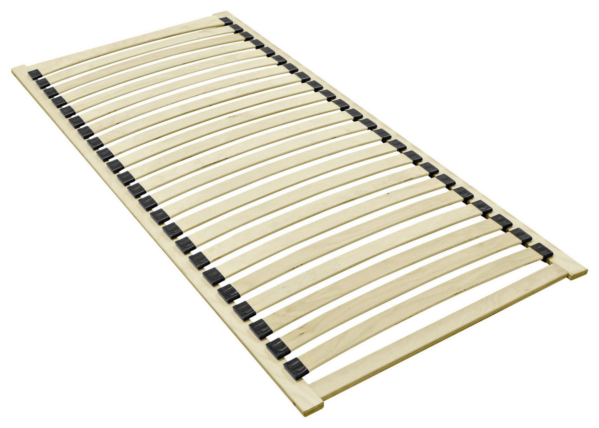 ROŠT, 90/200 cm - přírodní barvy, Basics, dřevo/kompozitní dřevo (90/200cm) - MID.YOU