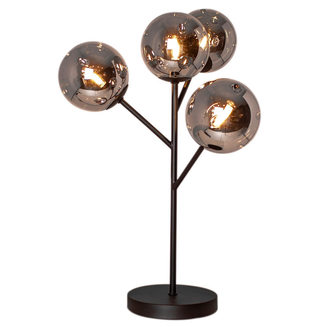 BORDSLAMPA 38/53/38 cm   - svart, Klassisk, metall/glas (38/53/38cm) - By Rydéns