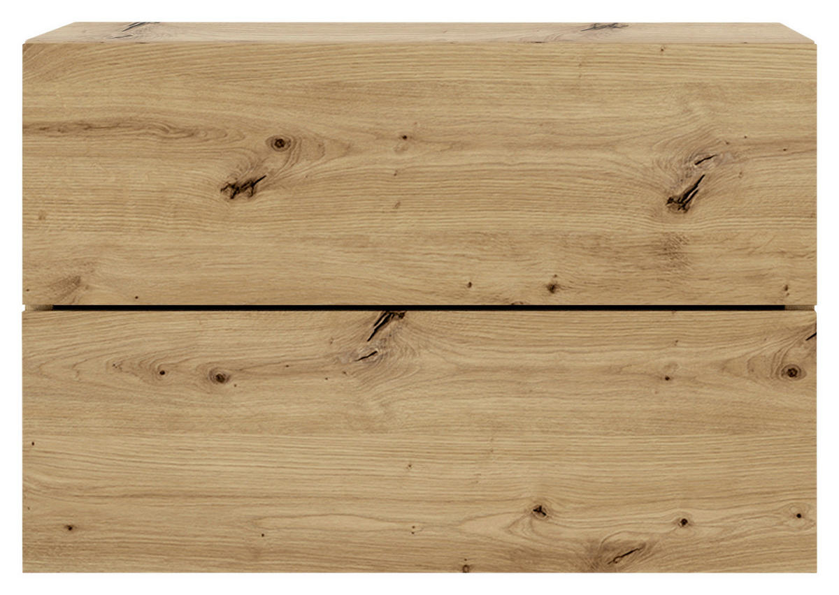 NOČNÝ STOLÍK, dub artisan, 42/28/30 cm - dub artisan, Modern, kompozitné drevo (42/28/30cm) - Livetastic