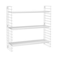 WANDREGAL Weiß  - Weiß, Basics, Metall (70/68/21cm) - Metaltex