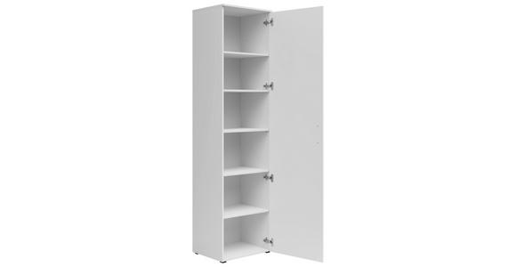 MEHRZWECKSCHRANK 50/195/40 cm  - Anthrazit/Schwarz, MODERN, Holzwerkstoff/Kunststoff (50/195/40cm) - Carryhome