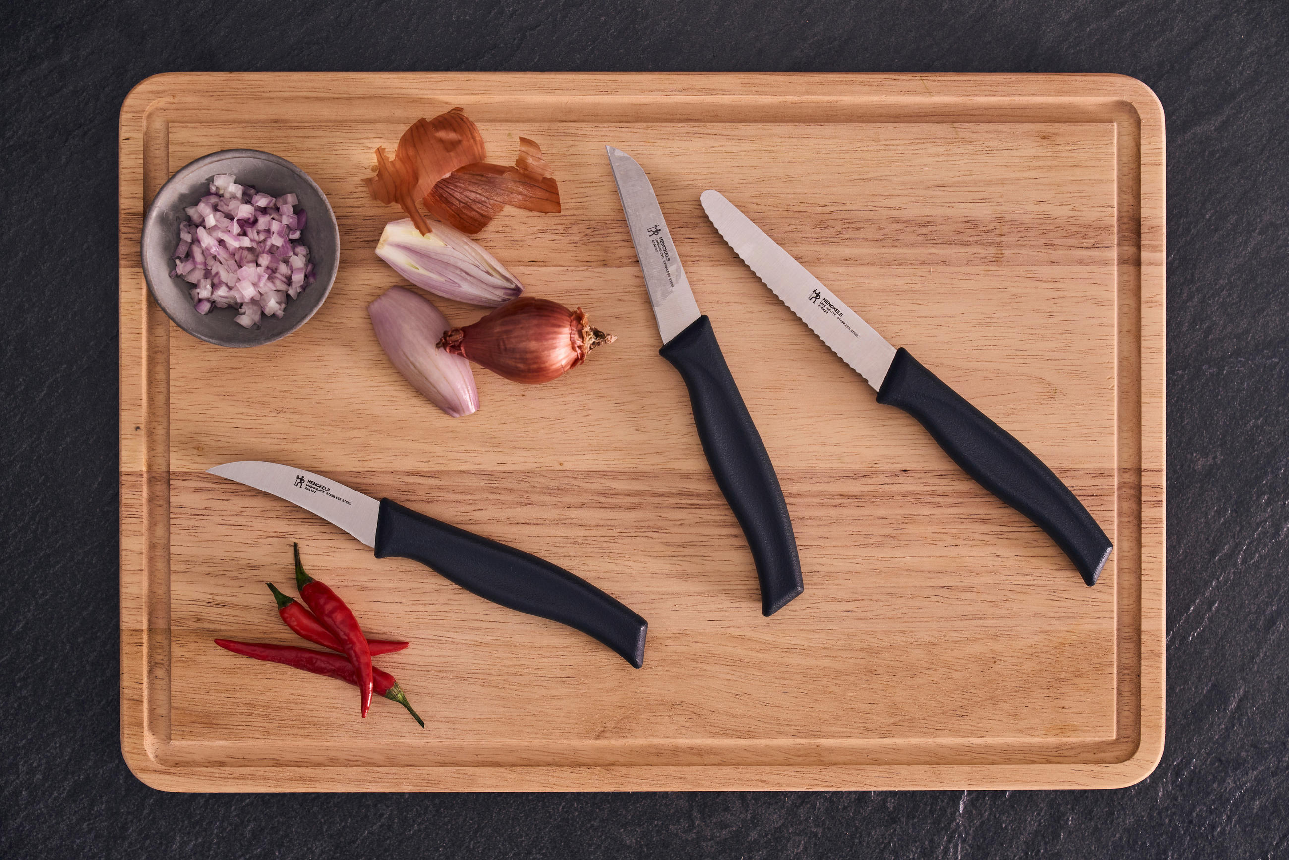 MESSERSET Kitchen Elements 3-teilig  - Basics - Henckels by ZWILLING