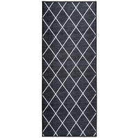 LÄUFER 80/400 cm Cosenza  - Schwarz/Weiß, Design, Kunststoff/Textil (80/400cm) - Floordirekt
