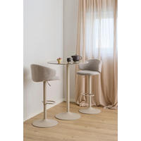 MIZICA, rjava  - siva/rjava, Design, kovina/keramika (80/105cm) - Ti'me