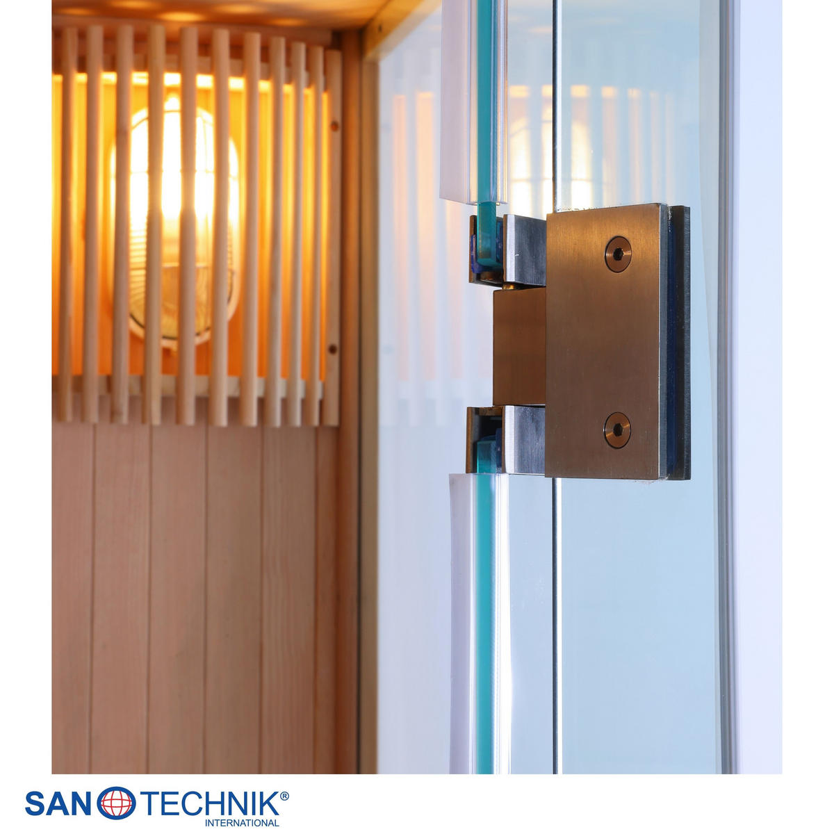 SAUNA für 3 Personen  - Basics, Holz (150/200/150cm)