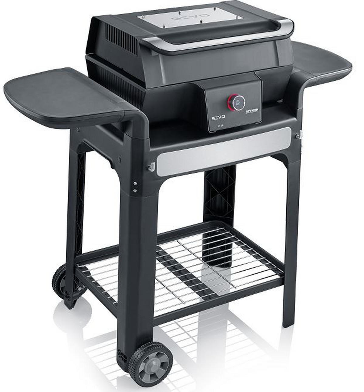 ELEKTROGRILL - Schwarz, Basics, Metall (66/119/126cm) - Severin