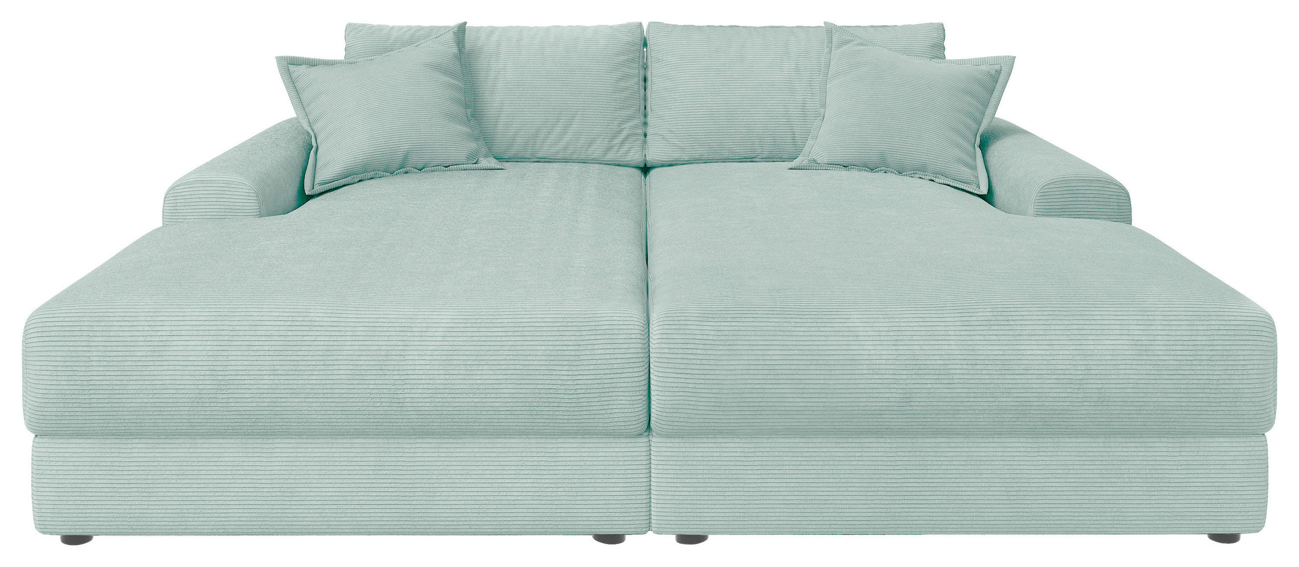 Carryhome Bigsofa Salbeigrün 234x93x190 cm