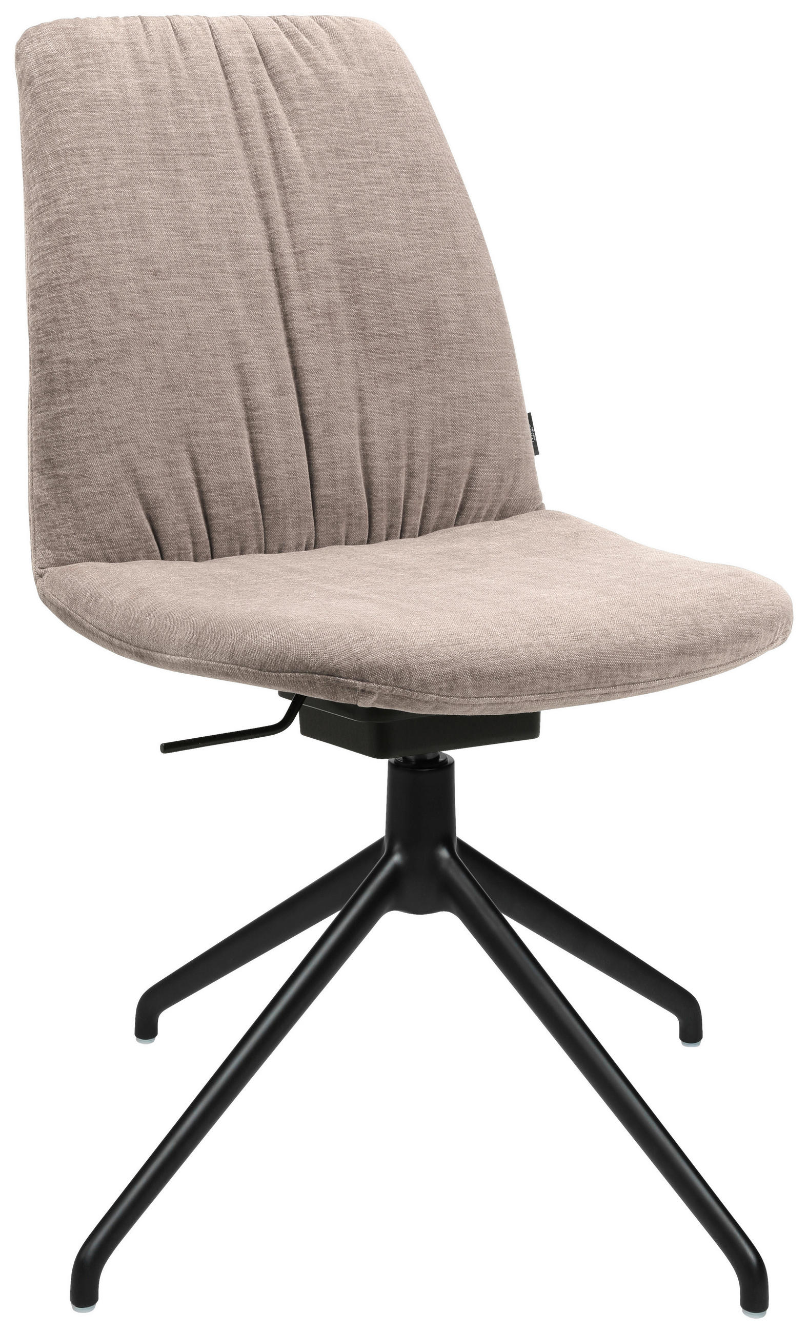 STUHL Flachgewebe Ecru  - Ecru, Design, Textil/Metall (46/85-88/55cm) - Johann Jakob