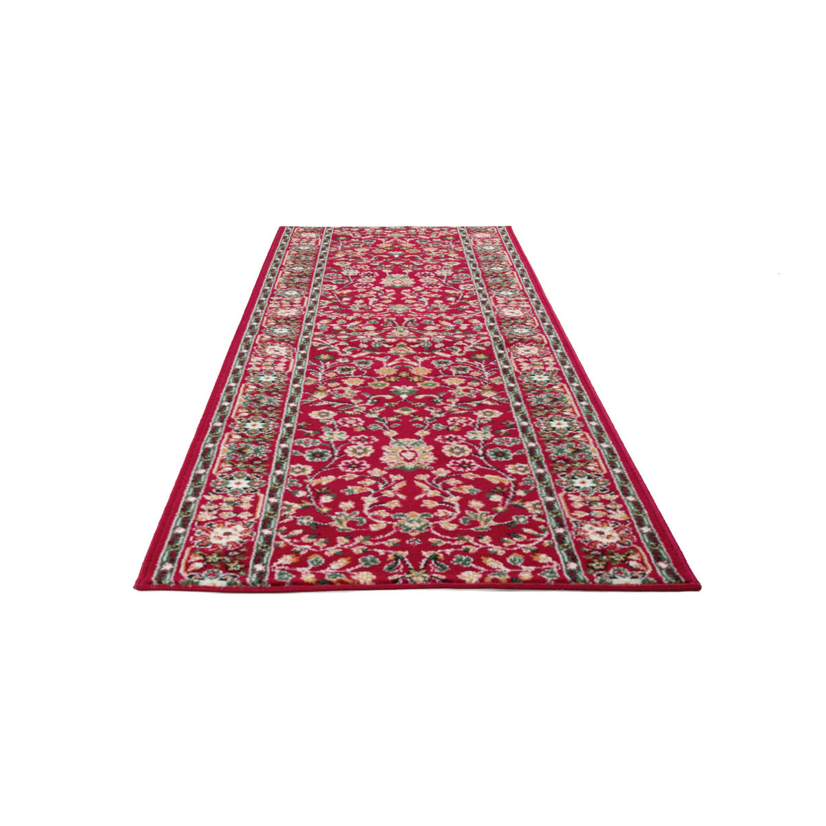 LÄUFER 60/450 cm Shiraz Creme, Rot, Beige  - Beige/Rot, LIFESTYLE, Textil (60/450cm)