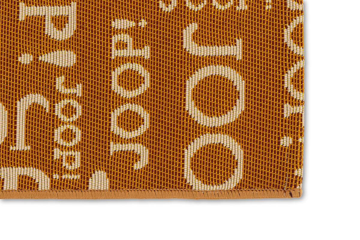 OUTDOORTEPPICH 200/285 cm Repeat Currygelb  - Currygelb, Design, Kunststoff/Textil (200/285cm) - Astra