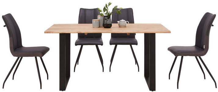 Esstisch Aus Echtholz Und Metall Online Entdecken