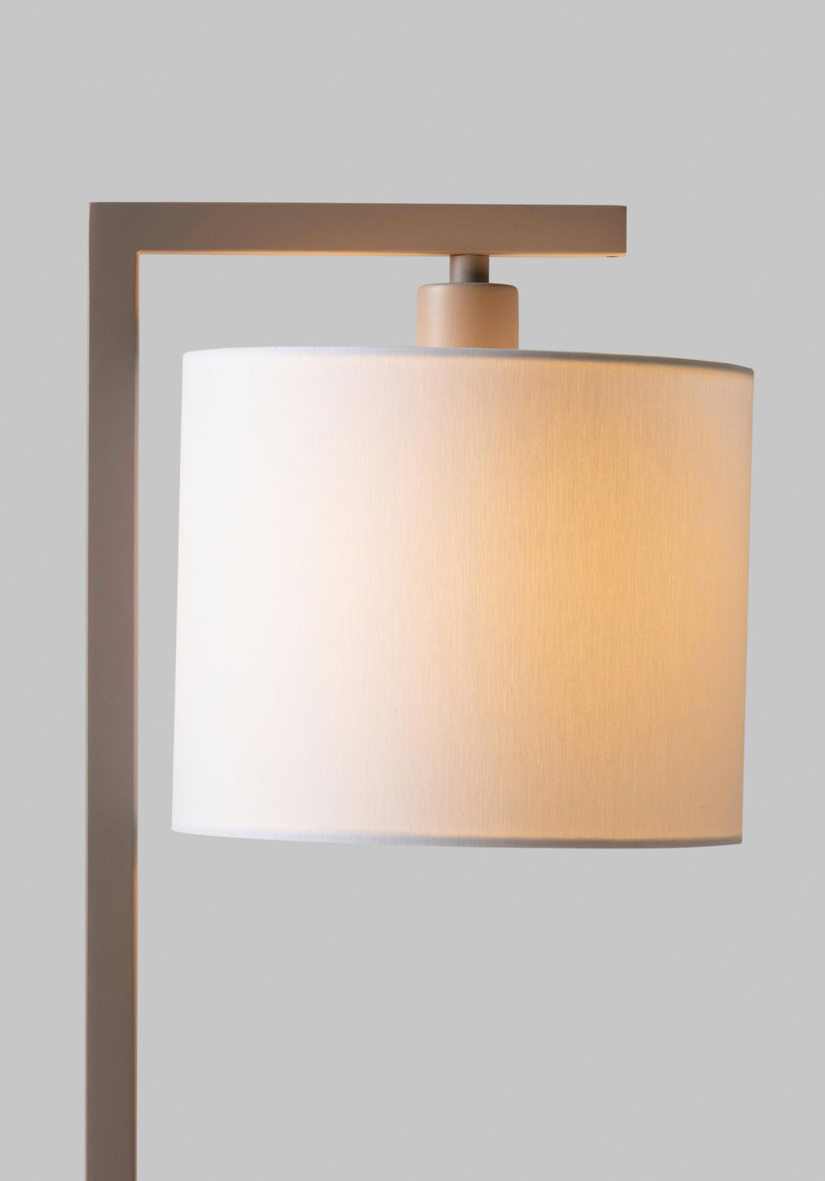 BORDSLAMPA It's about RoMi 18/10/44 cm   - vit/sandfärgad, Design, metall/textil (18/10/44cm) - It's about Romi