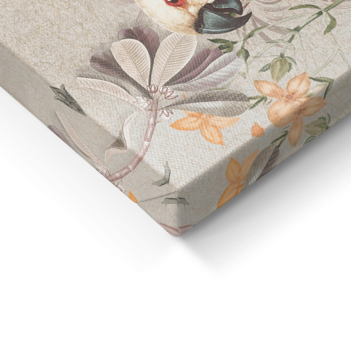 LEINWANDBILD Tiere, Pflanzen 60/80 cm  - Multicolor, Basics, Holz/Textil (60/80cm)