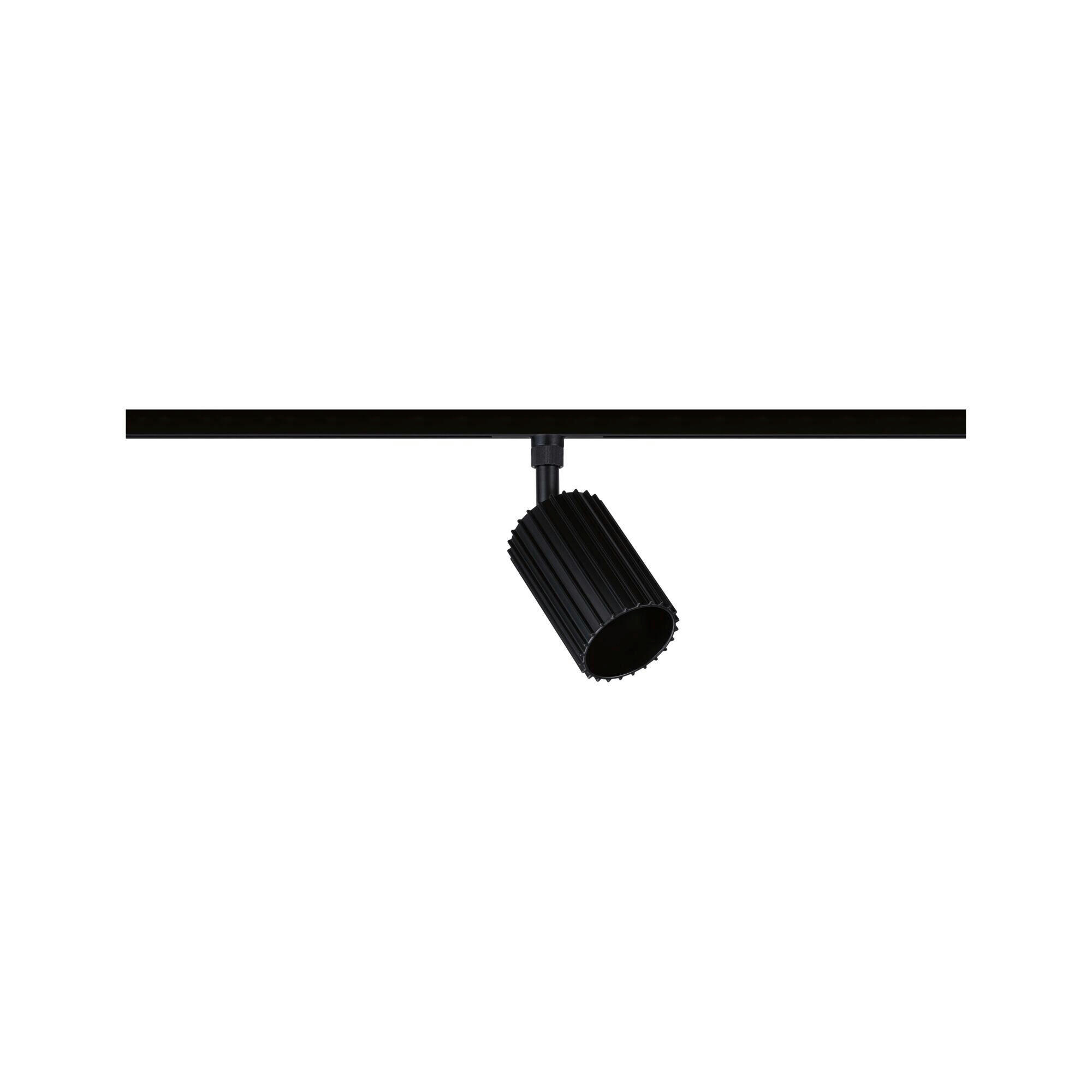 SCHIENENSYSTEM-STRAHLER URail 6,0/17,0 cm  - Schwarz, Design, Metall (6,0/17,0cm) - Paulmann