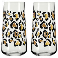 GLÄSERSET Cocktail  2-teilig  - Transparent/Goldfarben, Design, Glas (8.2/16.6cm) - Ritzenhoff