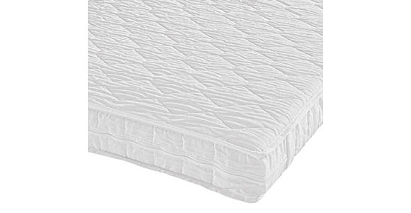 ROLLMATRATZE 140/200 cm - Weiß, Basics, Textil (140/200cm) - Sleeptex