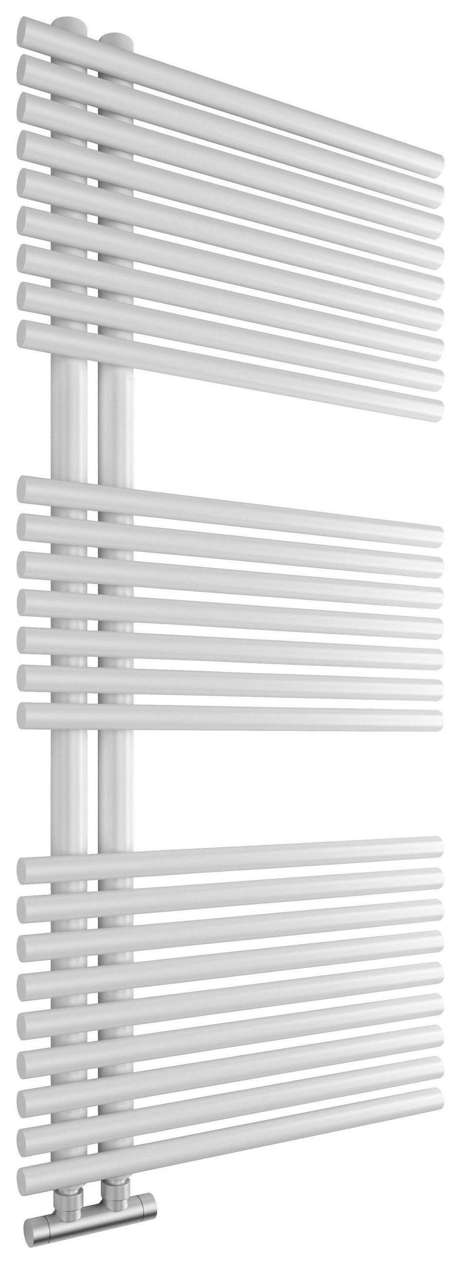 DESIGNHEIZKÖRPER WIEN WI111 - Weiß, Metall (60/112/6cm)