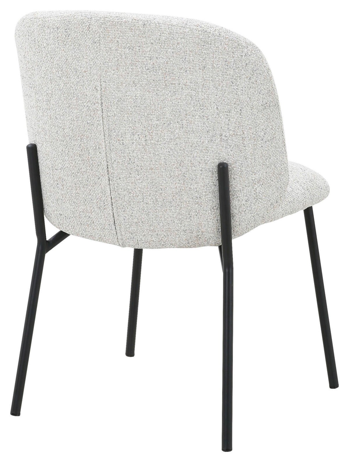 STOL   vävt tyg  - beige/svart, Modern, metall/textil (48/79/59cm) - Carryhome