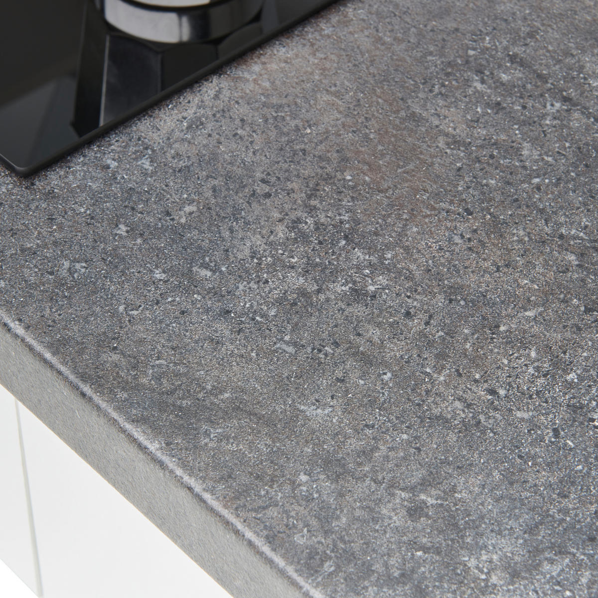 KÜCHENBLOCK 280 cm   in Weiss  - Weiss/Grau, Modern, Holzwerkstoff (280cm) - Respekta