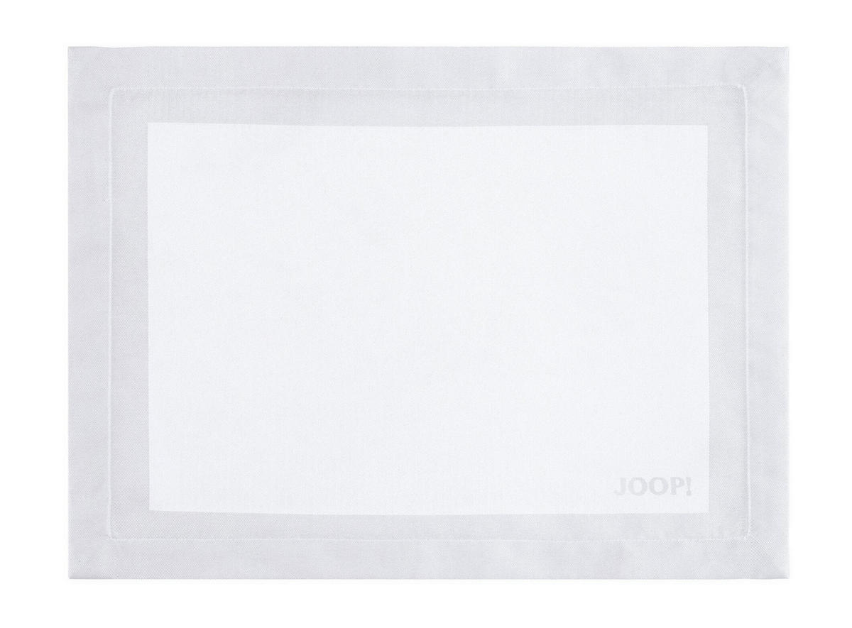 PROSTÍRÁNÍ, bavlna, 36/48 cm - bílá, Design, textil (36/48cm) - Joop!