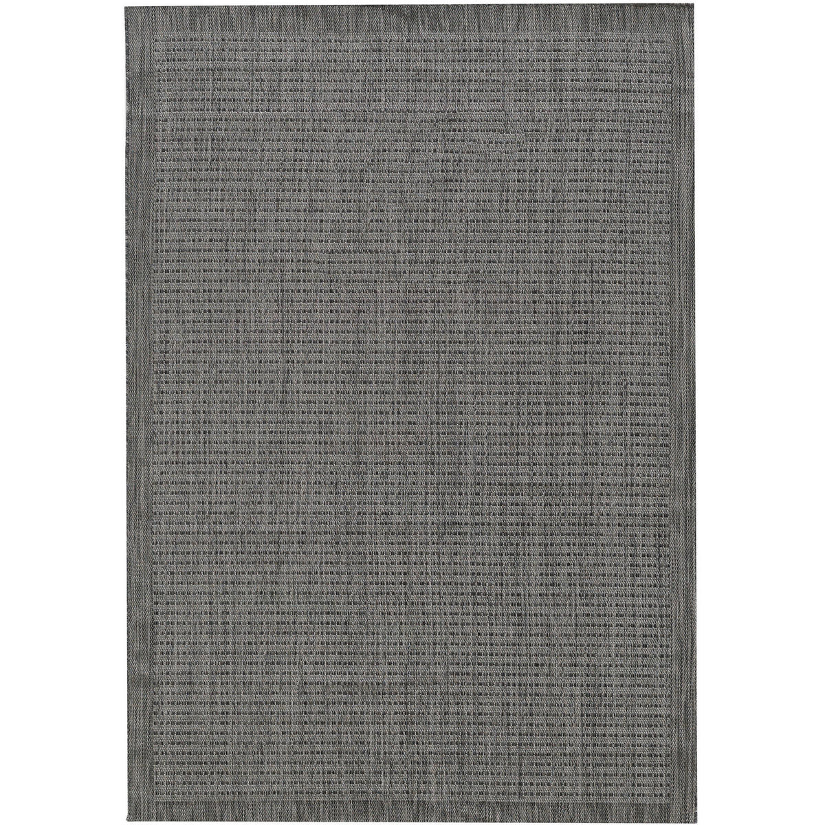 OUTDOORTEPPICH 200/290 cm GIZA Schwarz  - Schwarz, Basics, Textil (200/290cm) - Novel