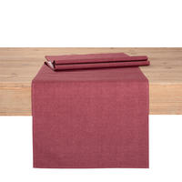 TISCHLÄUFER OSLO Textil Bordeaux 40/140 cm  - Bordeaux, Basics, Textil (40/140cm) - Peyer Syntex
