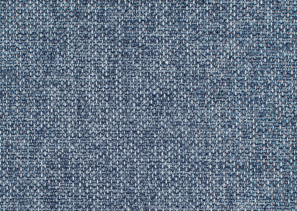 SCHLAFSOFA  in Flachgewebe Blau  - Chromfarben/Blau, Design, Textil/Metall (194-234/88/101cm) - Bali