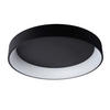 LED-DECKENLEUCHTE Talowe Led 80/80/13 cm   - Schwarz, MODERN, Metall (80/80/13cm) - Lucide