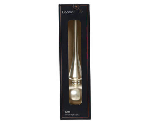 JULGRANSSPIRA  - silver, Basics, glas (26cm)