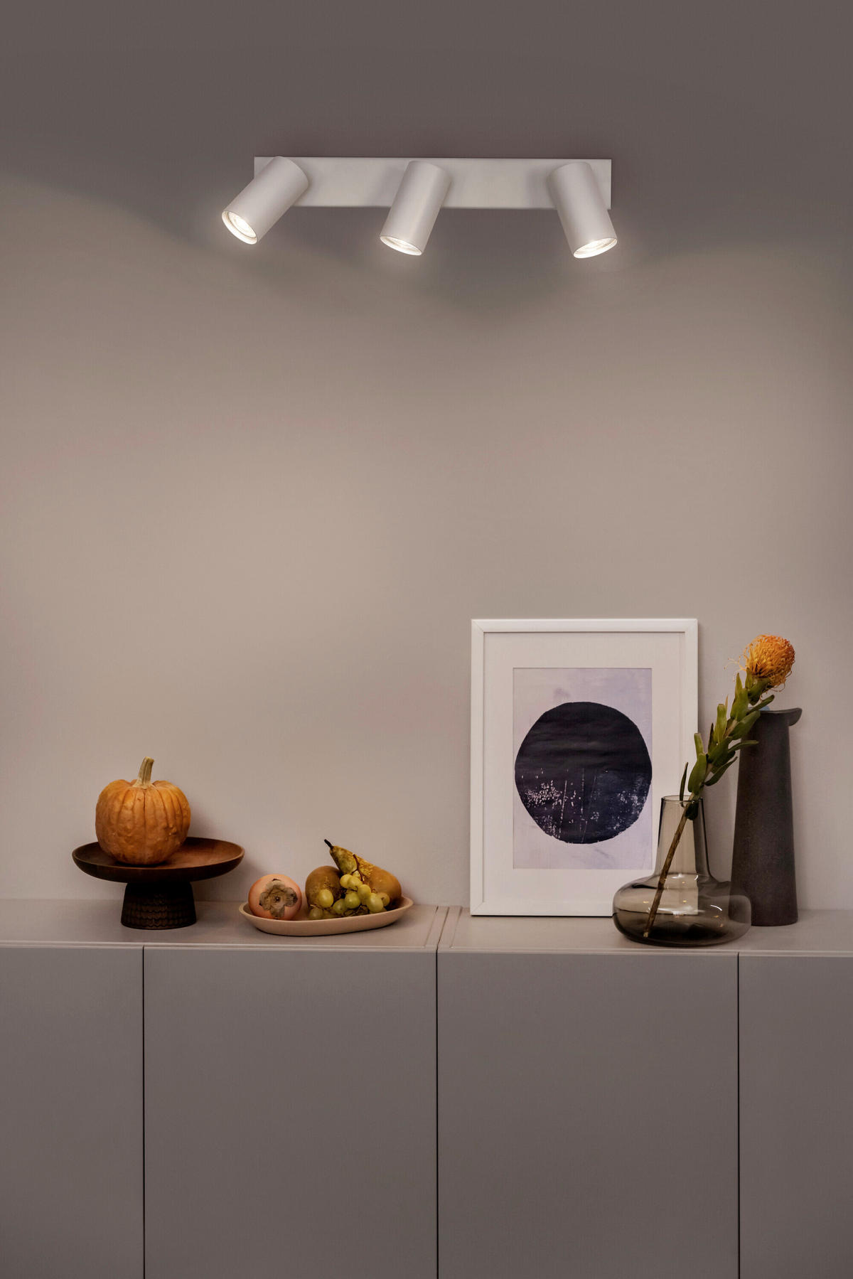 LED-STRAHLER 43/6/14 cm   - Weiß, Basics, Metall (43/6/14cm) - Osram