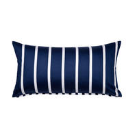 KISSENHÜLLE GENTANO 40/80 cm  - Blau/Weiß, Design, Textil (40/80cm) - Janine