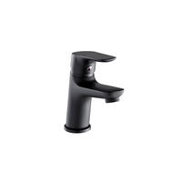 WASCHTISCHARMATUR 18/7,5/23 cm  - Schwarz, Basics, Metall (18/7,5/23cm) - MID.YOU