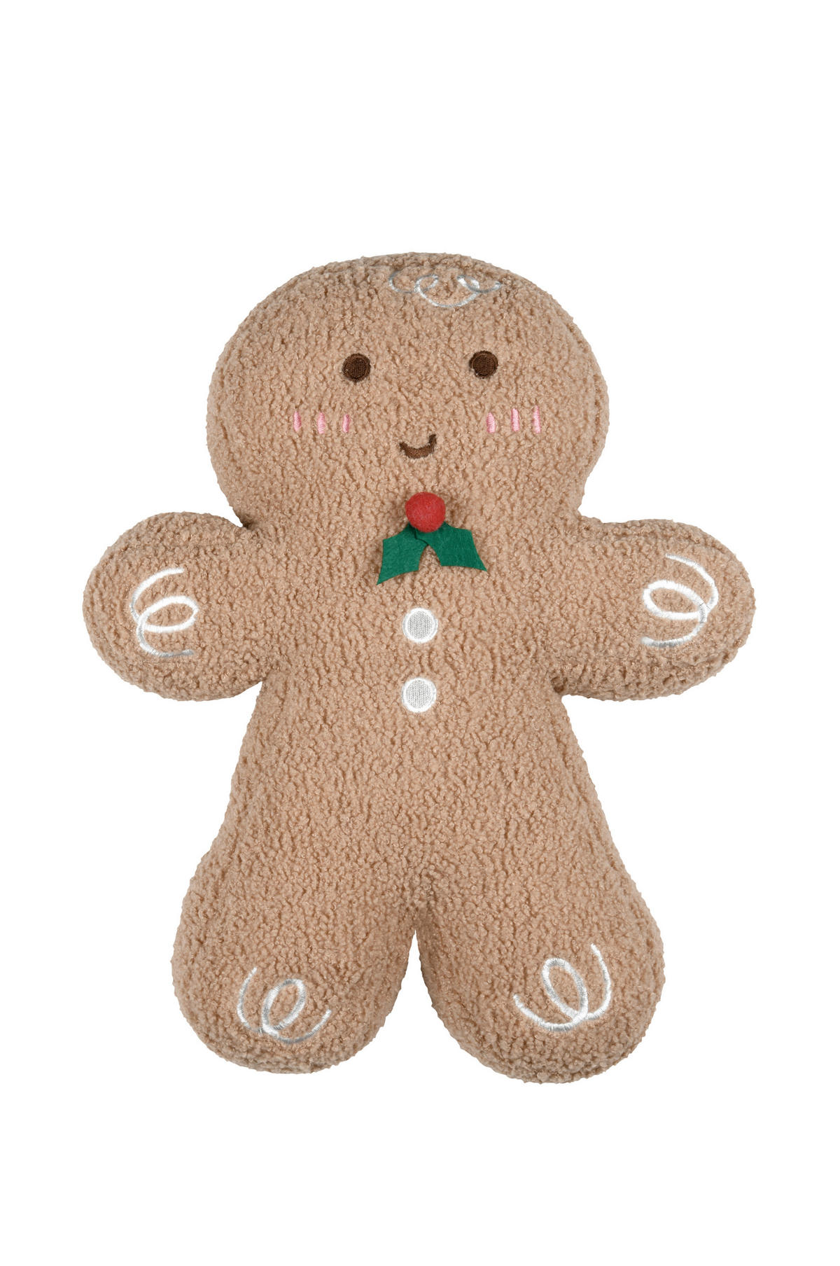OKRASNA BLAZINA  CHRISTMAS    41/30 cm         - rjava, Basics, tekstil (41/30cm)