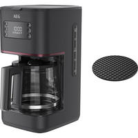 FILTERKAFFEEMASCHINE Design Collection  - Schwarz, Basics, Glas/Kunststoff (26,6/34,1/17,1cm) - AEG
