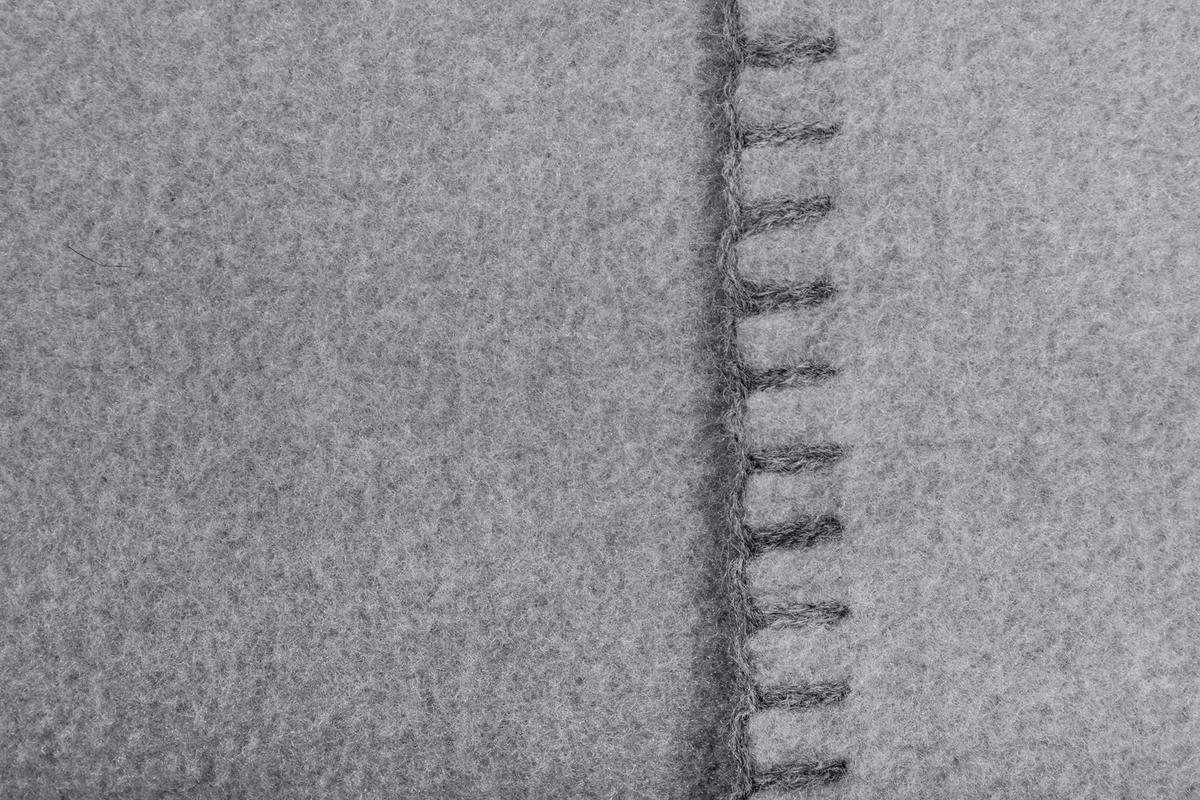 KISSENHÜLLE Soft-Fleece Soft Fleece 50/50 cm  - Grau, KONVENTIONELL, Textil (50/50cm) - Zoeppritz