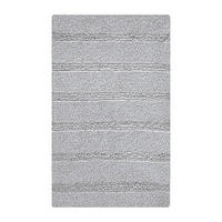 BADTEPPICH Platinfarben 60/100 cm  - Platinfarben, Basics, Kunststoff/Textil (60/100cm) - Kleine Wolke