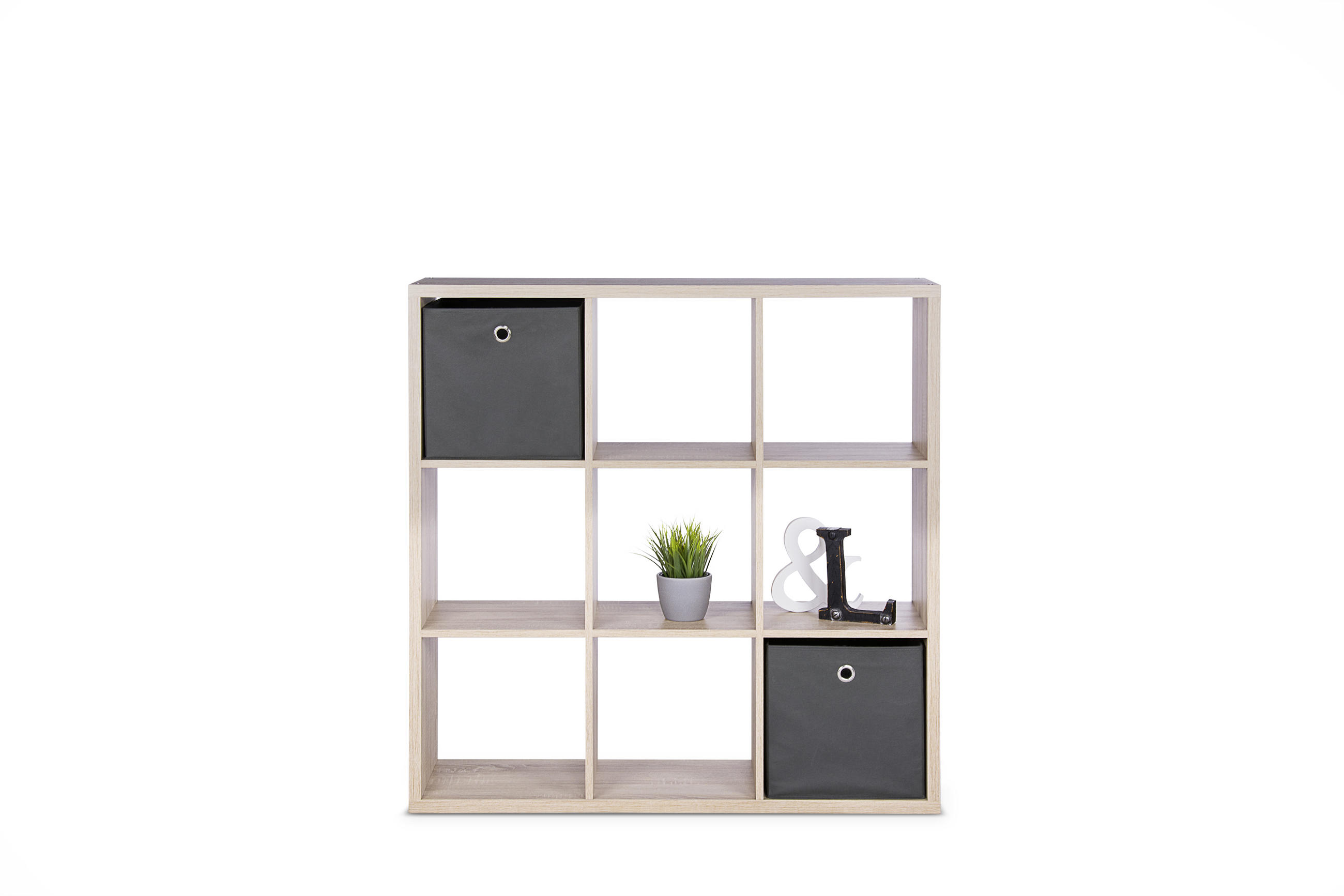 REGAL boje hrasta  drvni materijal  - boje hrasta, Basics, drvni materijal (107/107/33cm) - Carryhome