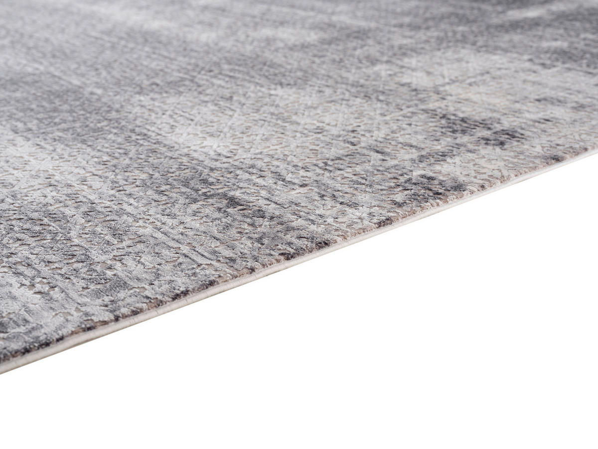 WEBTEPPICH 160/230 cm Vision Anthrazit rechteckig  - Anthrazit, Basics, Textil (160/230cm) - Schöner Wohnen