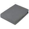 TOPPER-SPANNLEINTUCH 180/220 cm Jersey  - Anthrazit, KONVENTIONELL, Textil (180/220cm) - Novel